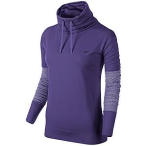 Nike Dri-Fit infinity Training coverup Medium Purple J002